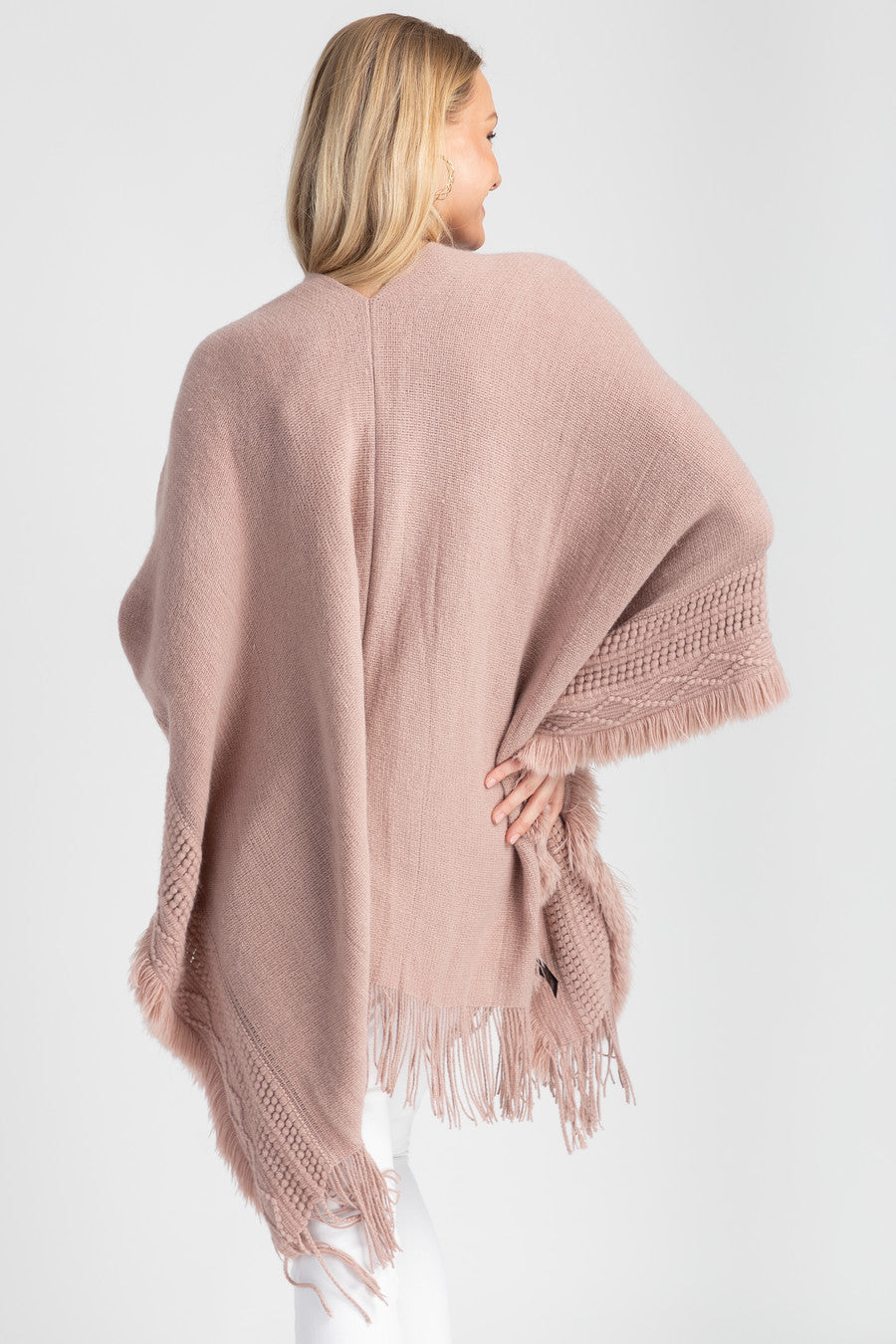 Bohemian Fringed Trim Kimono Robe - Lightweight Lace Cover Up for Women - Perfect for Beach, Pool, or Lounge Wear