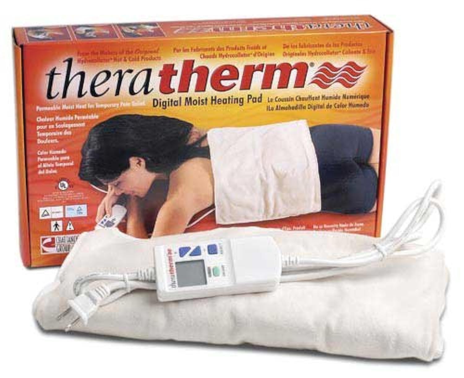 Chattanooga Theratherm Automatic Moist Heat Therapy Pack - Standard Size for Pain Relief & Muscle Relaxation - Perfect for Home, Clinic & Sports Recovery
