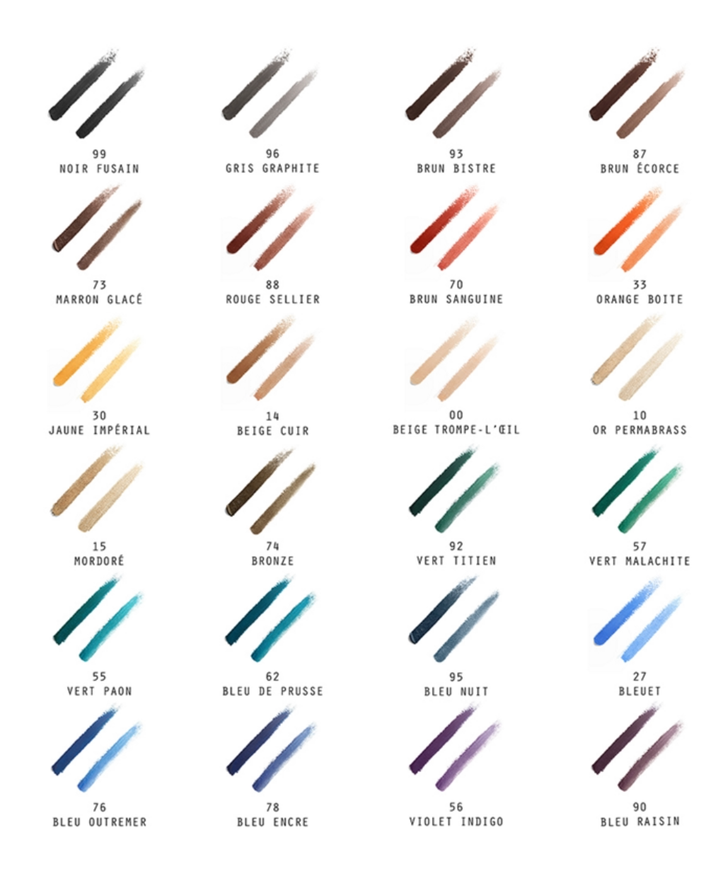 HERMÈS Trait d'Hermès Color Eye Pencil - Long-Lasting Eyeliner (Multiple Shades) - Waterproof & Smudge-Proof - Perfect for Day to Night Makeup Looks