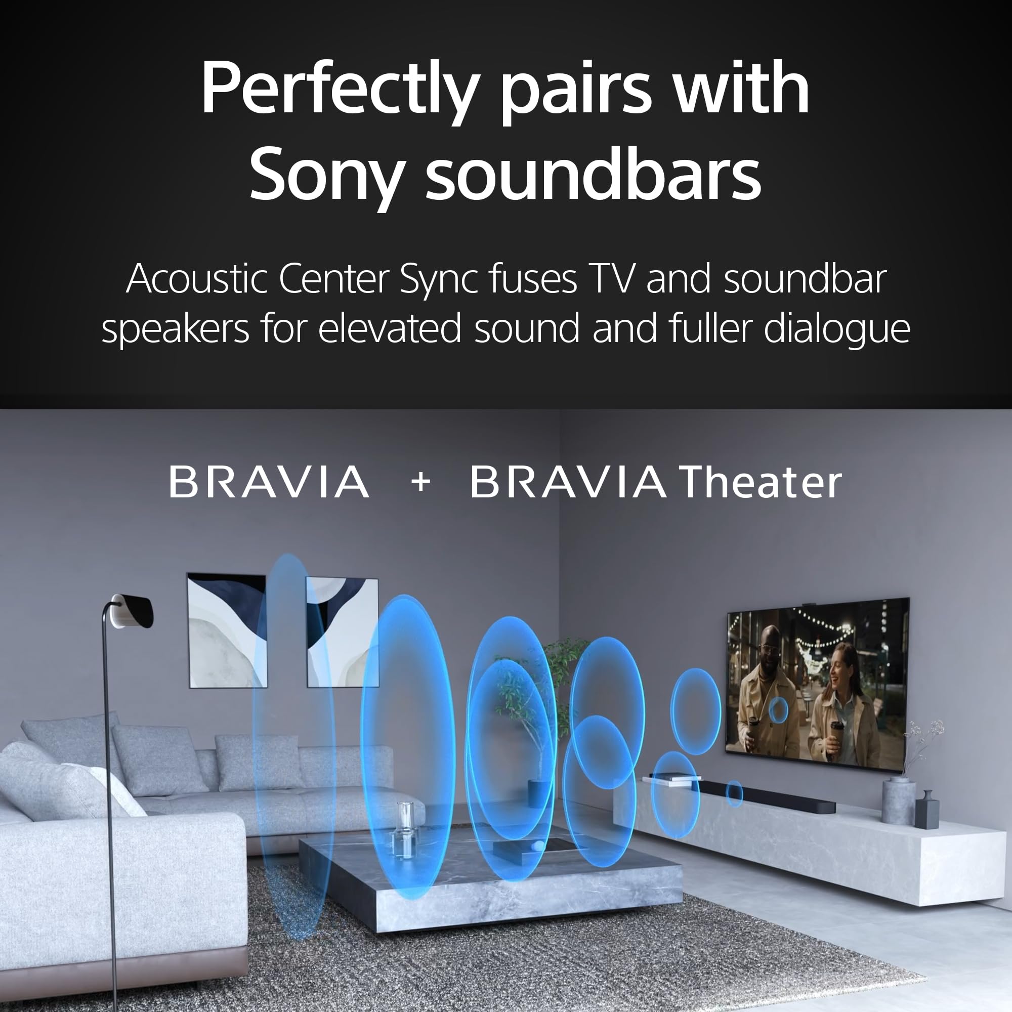 Sony 77 Inch OLED 4K Ultra HD Smart Google TV with Dolby Vision HDR - BRAVIA XR80 Series for PlayStation 5 Gaming & Home Theater (Model K-77XR80) | Perfect for Living Room Entertainment & Movie Nights