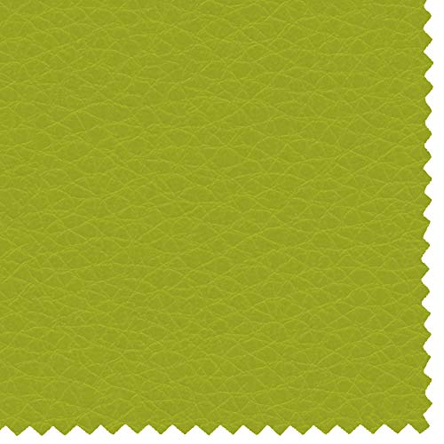 Baldiflex Single Bed with Storage, Dublin Model, Faux Leather Upholstery, Slatted Base - 120 x 200 cm, Elegant Headboard in Apple Green | Perfect for Small Bedrooms, Guest Rooms & Studio Apartments