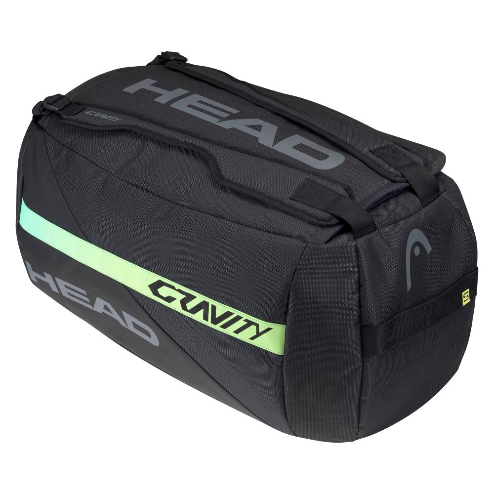 Head Gravity R PET Sport Racquet Bag (Black) - Premium Tennis Bag for Storage & Travel - Perfect for Tennis Players & Coaches