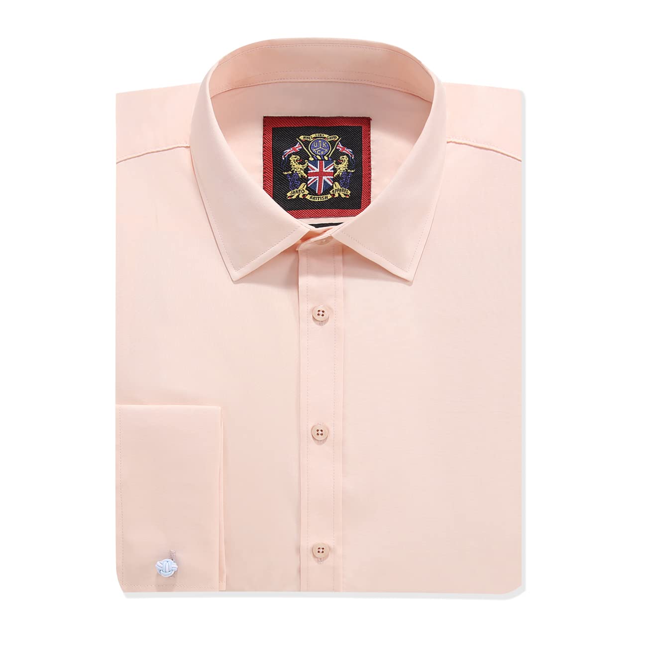 Men's Office Formal Shirts - Regular Fit Single & Double Cuff Dress Shirts | Premium Workwear & Business Attire by Janeo British Apparel | Perfect for Office Meetings, Job Interviews & Professional Events