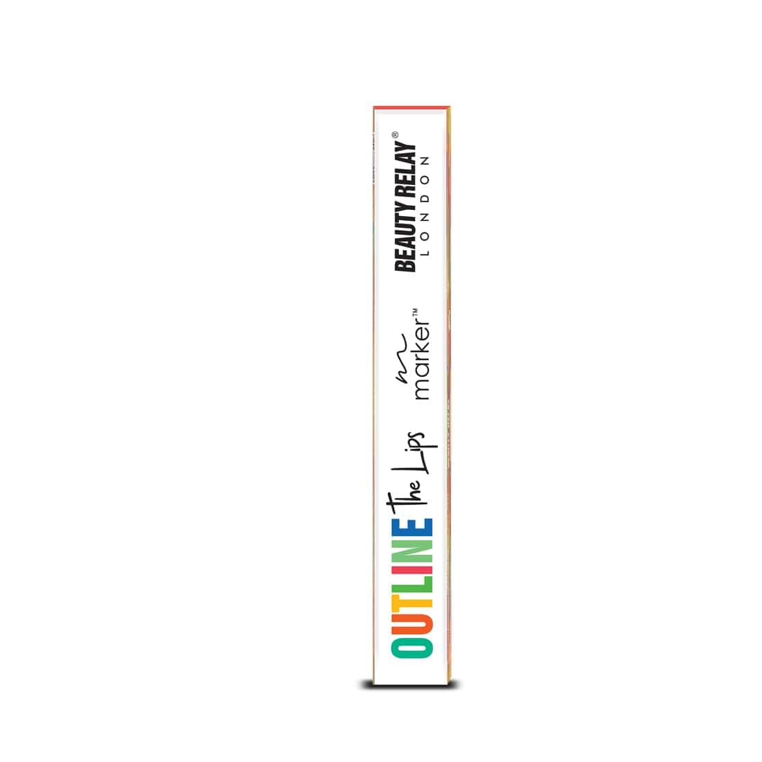 BEAUTYRELAY LONDON 12-Piece Matte Lip Liner Pencil Set - Waterproof, Long-Lasting, Multicolor Lipstick Outliner for Perfect Lip Definition | Ideal for Daily Makeup, Parties & Special Occasions