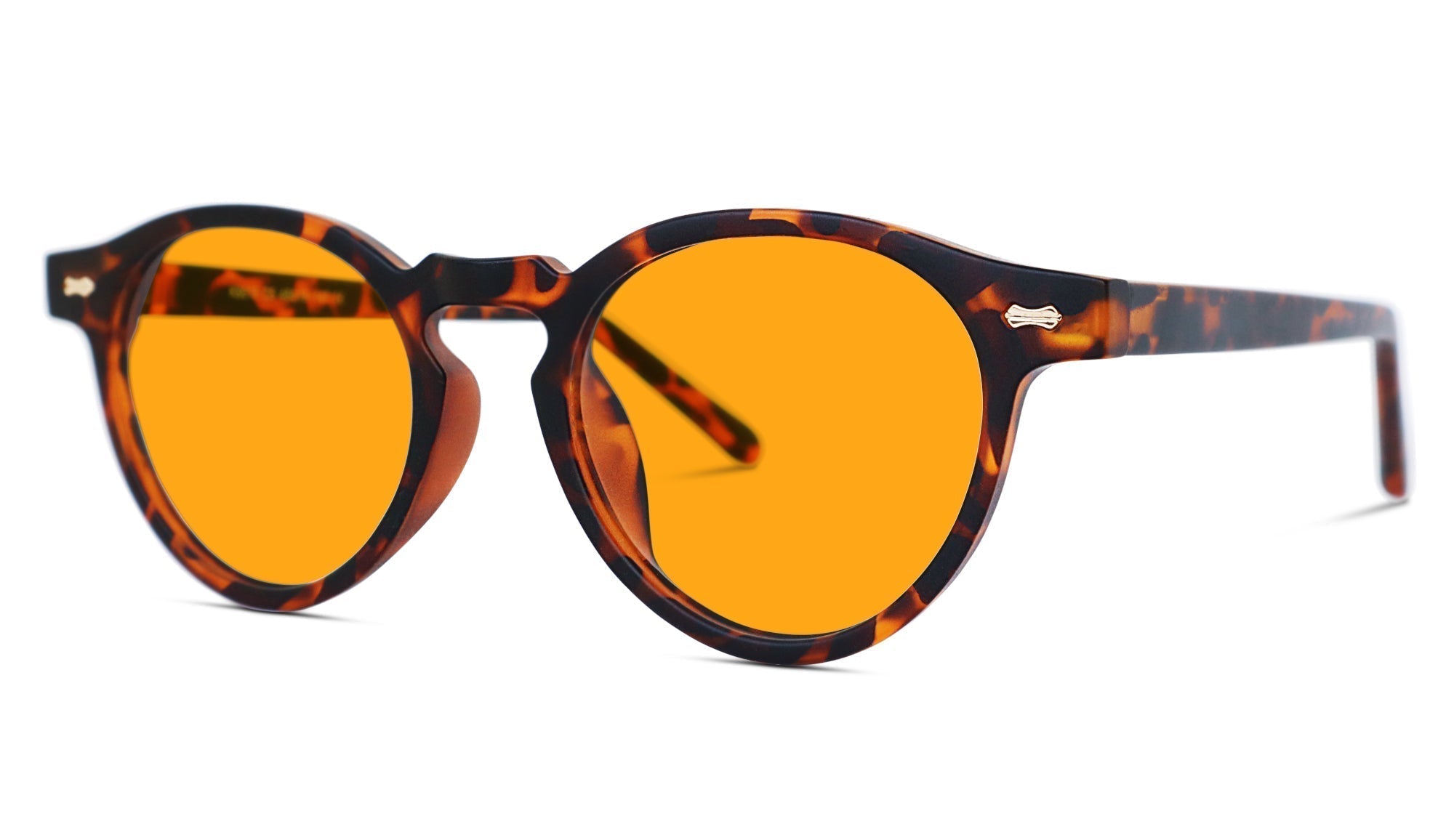 SunDown Oscar Blue Light Blocking Glasses - Tortoise Frame Reading Glasses for Men & Women - Reduce Eye Strain for Work, Gaming & Nighttime Use