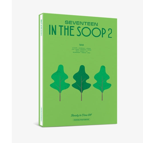 SEVENTEEN IN THE SOOP 2 Official Making Photobook - Kpop Album Behind the Scenes Collection - Perfect for Fans, Collectors and Kpop Memorabilia Enthusiasts
