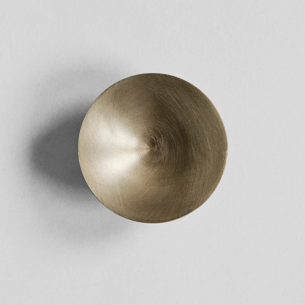 101 COPENHAGEN Brass Cabinet Knobs and Hooks Set of 2 - 3 Sizes for Drawers, Cabinets, Wardrobes and Furniture Hardware