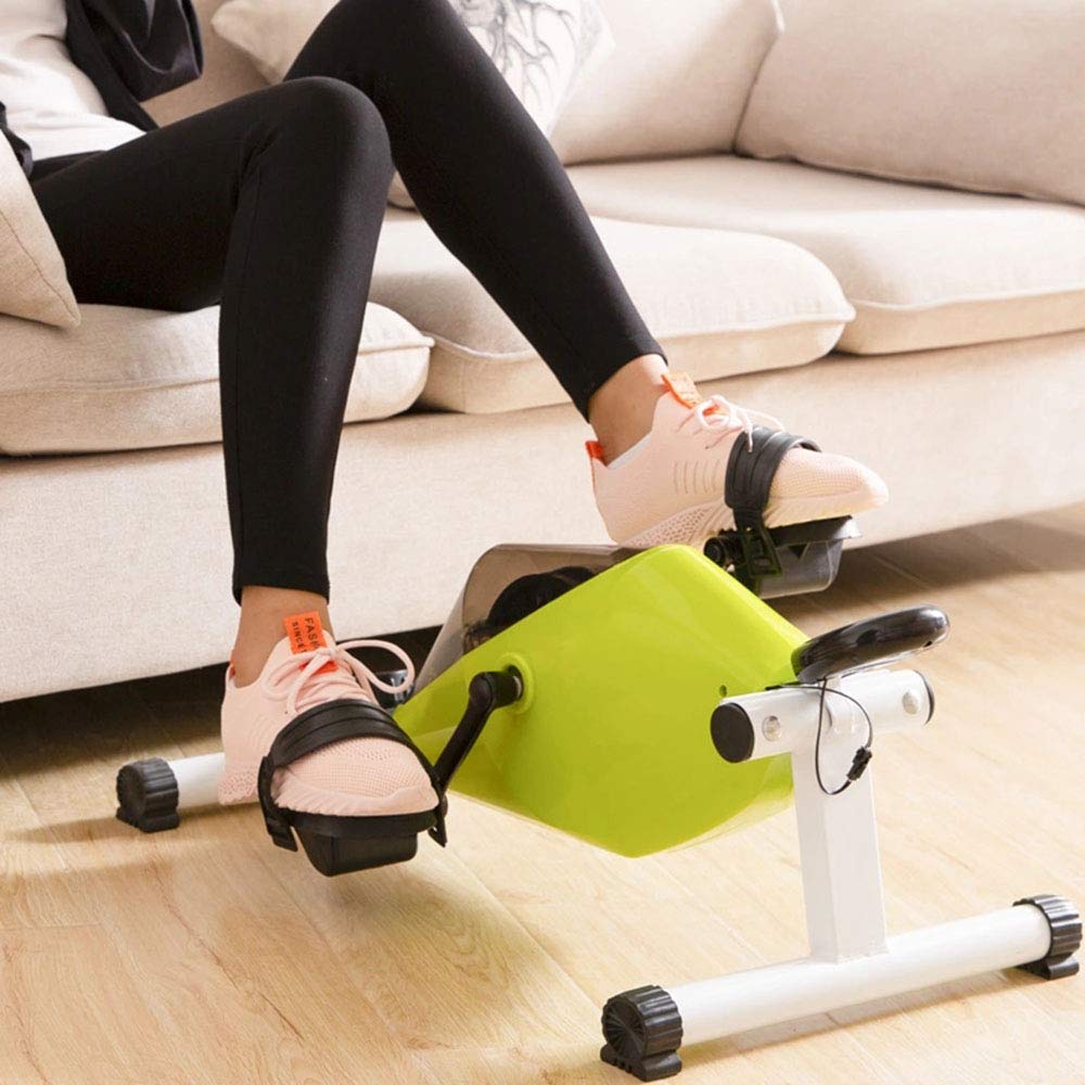 Portable Mini Exercise Bike for Home & Gym - Adjustable Resistance Pedal Exerciser with LCD Display for Cardio, Leg & Arm Workout - Ideal for Men & Women - Perfect for Small Spaces, Office & Rehab