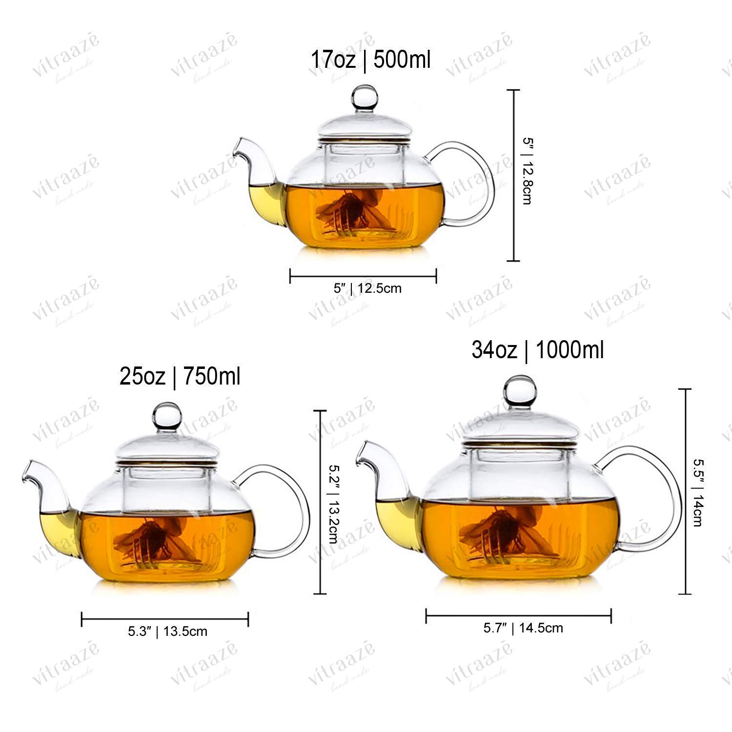 Elegant Hand-Painted Cherry Blossom Teapot Set with Cups & Saucers - Japanese Style Luxury Tea Accessories for Women, Mothers Day Gift, Tea Party & Home Decor