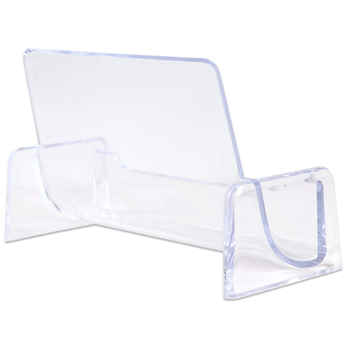 Beauticom Clear Acrylic Business Card Holder Display - 240 Pieces for Desktop & Countertop Organization - Perfect for Offices, Retail Stores, and Trade Shows