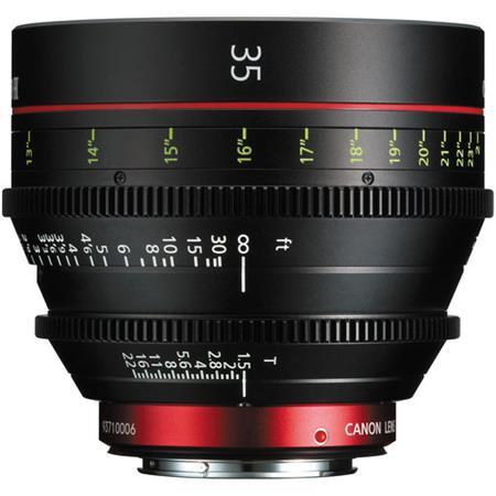 Canon CN-E 35mm T1.5 L F Cinema Prime Lens for EF Mount - Professional Cine Lens for Filmmaking, Videography & Photography - Perfect for DSLR Cameras, Short Films & Studio Productions
