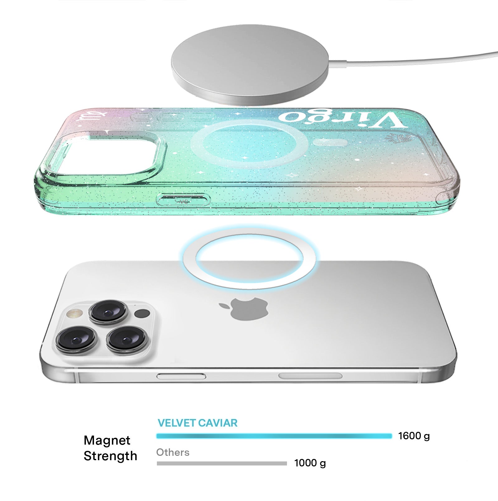 Sanctuary Virgo Zodiac iPhone Case - Premium Horoscope Phone Cover for iPhone 13, 12, 11, XR - Durable Shockproof Protection - Perfect Gift for Virgo Women & Men - Ideal for Daily Use, Work, and Travel
