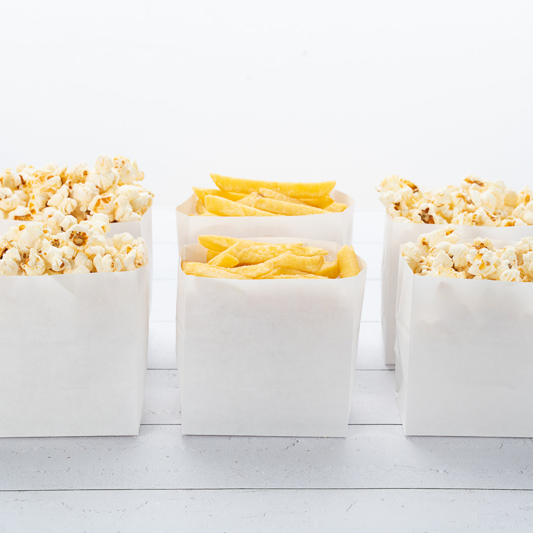 Premium White Paper Snack Bags 4