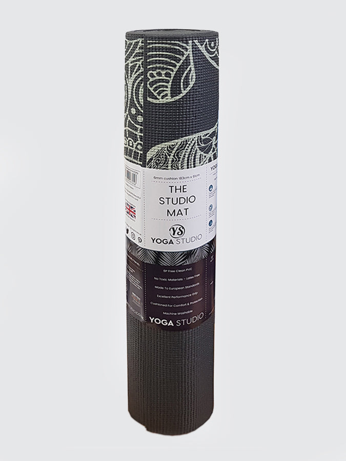 Premium 6mm Non-Slip Yoga Mat for Hot Yoga & Home Workouts - Eco-Friendly TPE Material for Enhanced Grip & Comfort