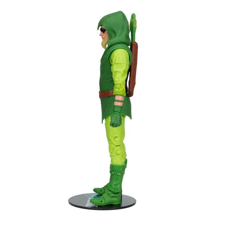 Green Arrow: Longbow Hunter Classic 7-Inch Action Figure with Digital Code - Collectible DC Comics Superhero Toy for Display & Play