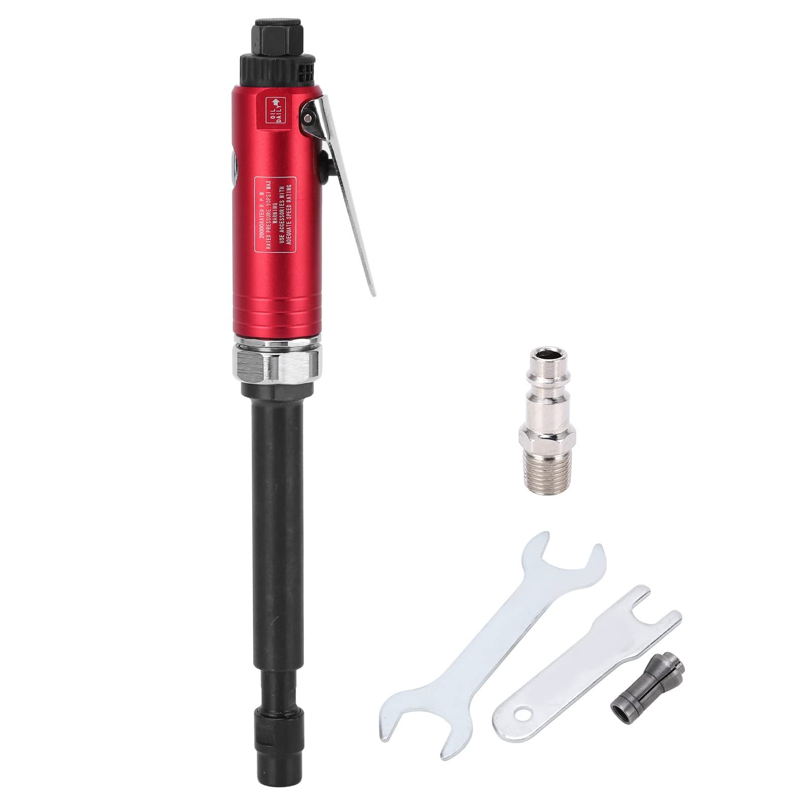 20000RPM Aluminum Alloy Air Die Grinder - 3mm & 6mm Collet Pneumatic Grinding Tool for Woodworking, Metal Polishing & DIY Crafts | Portable Electric Grinder for Professional & Home Use