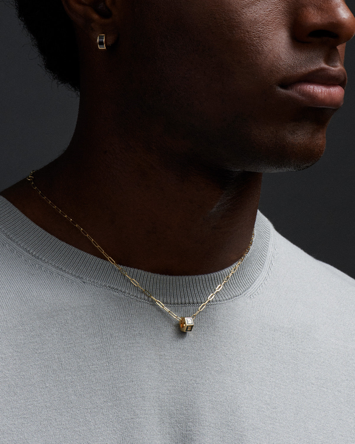 Custom Faceted Heartbeat Pendant Necklace - Dainty Black Clip-On Choker for Women, Perfect for Valentine's Day Gifts, Anniversary Presents & Everyday Elegance