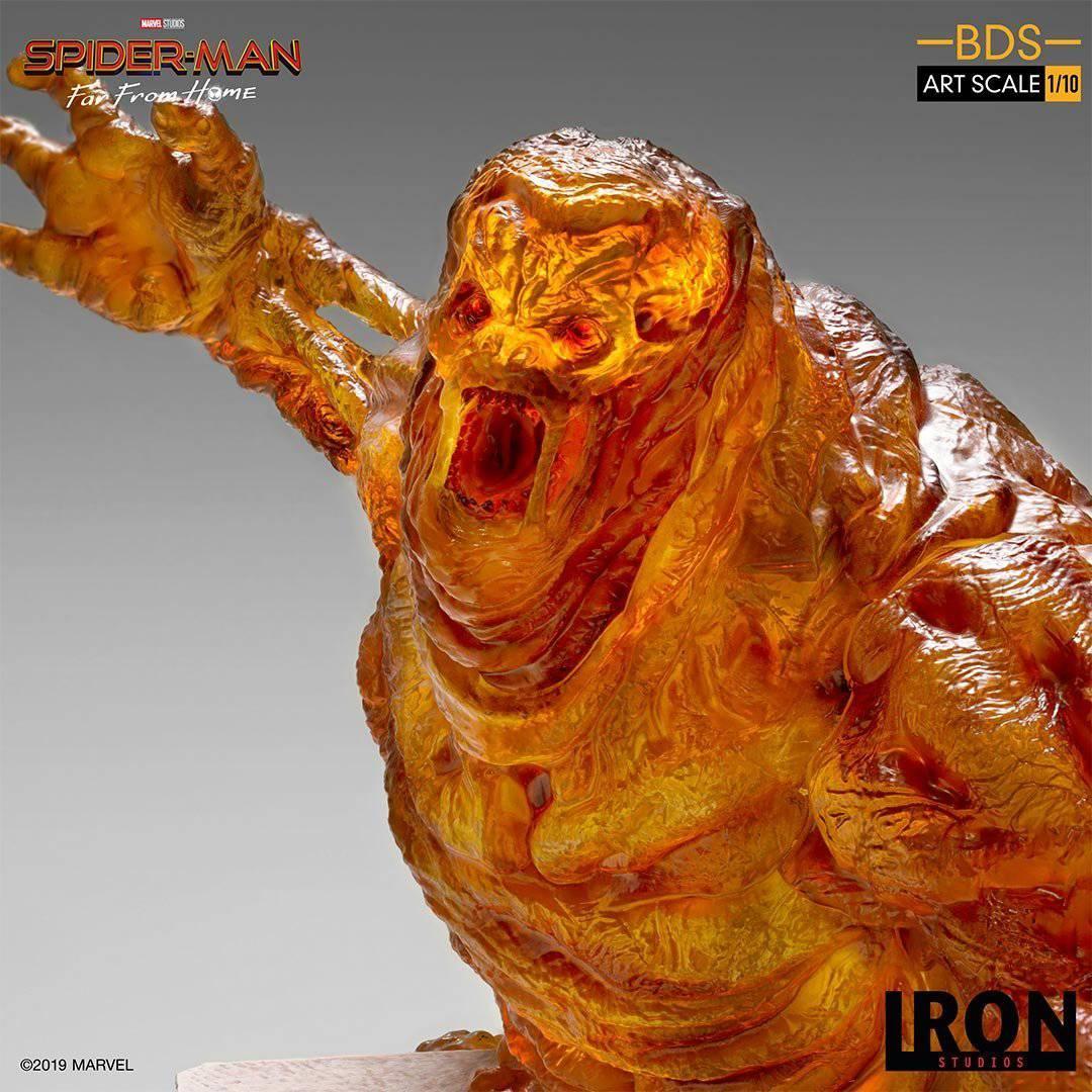 Iron Studios Spider-Man: Far From Home Molten Man BDS Art Scale 1/10 Statue - Premium Collectible for Marvel Fans & Home Decor