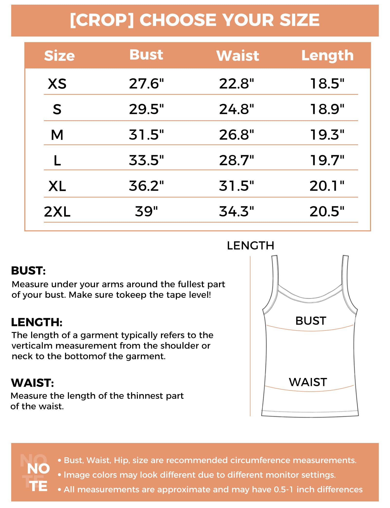 Women's Ribbed Sleeveless Crop Tank Tops - Scoop Neck Basic Shirts for Casual Wear, Gym, Summer Outfits & Beach Vacation