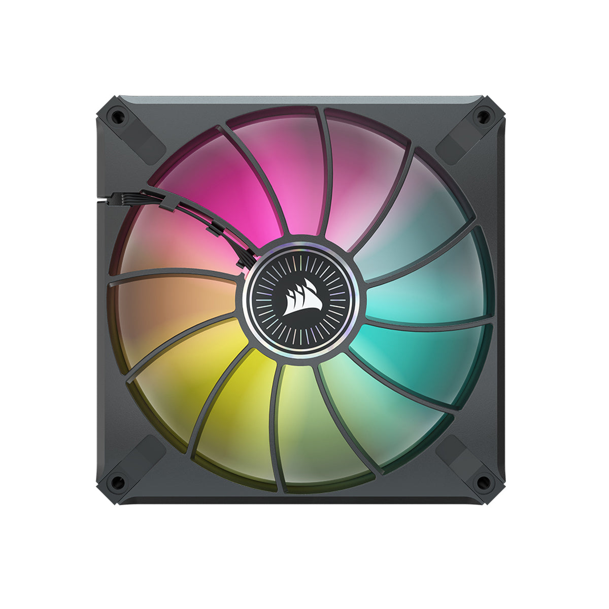 Corsair ML140 RGB ELITE 140mm Magnetic Levitation RGB LED PC Cooling Fan with AirGuide Technology - Single Pack for Gaming PC, Case & CPU Cooling