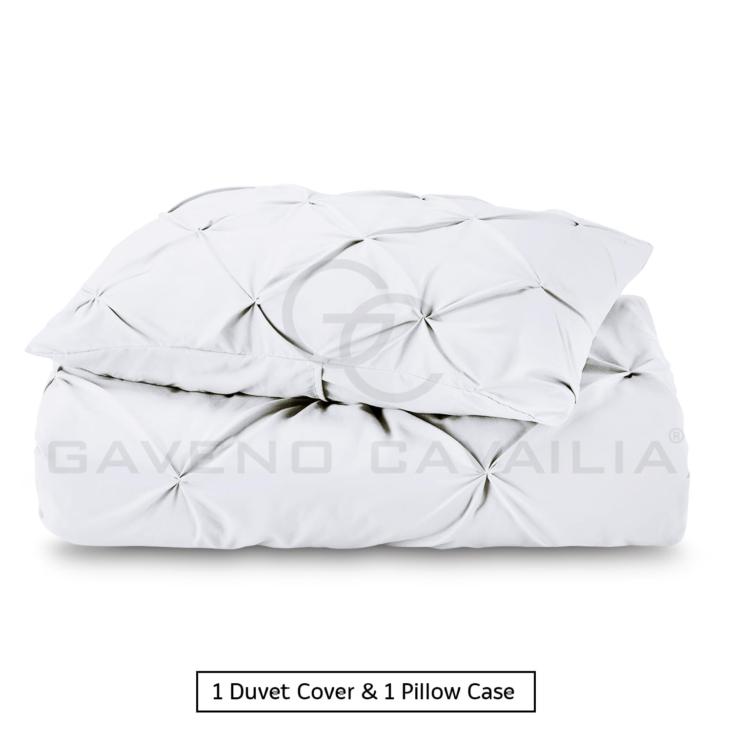 Luxury Diamond Pintuck King Bedding Set - Super Soft for Comfort
