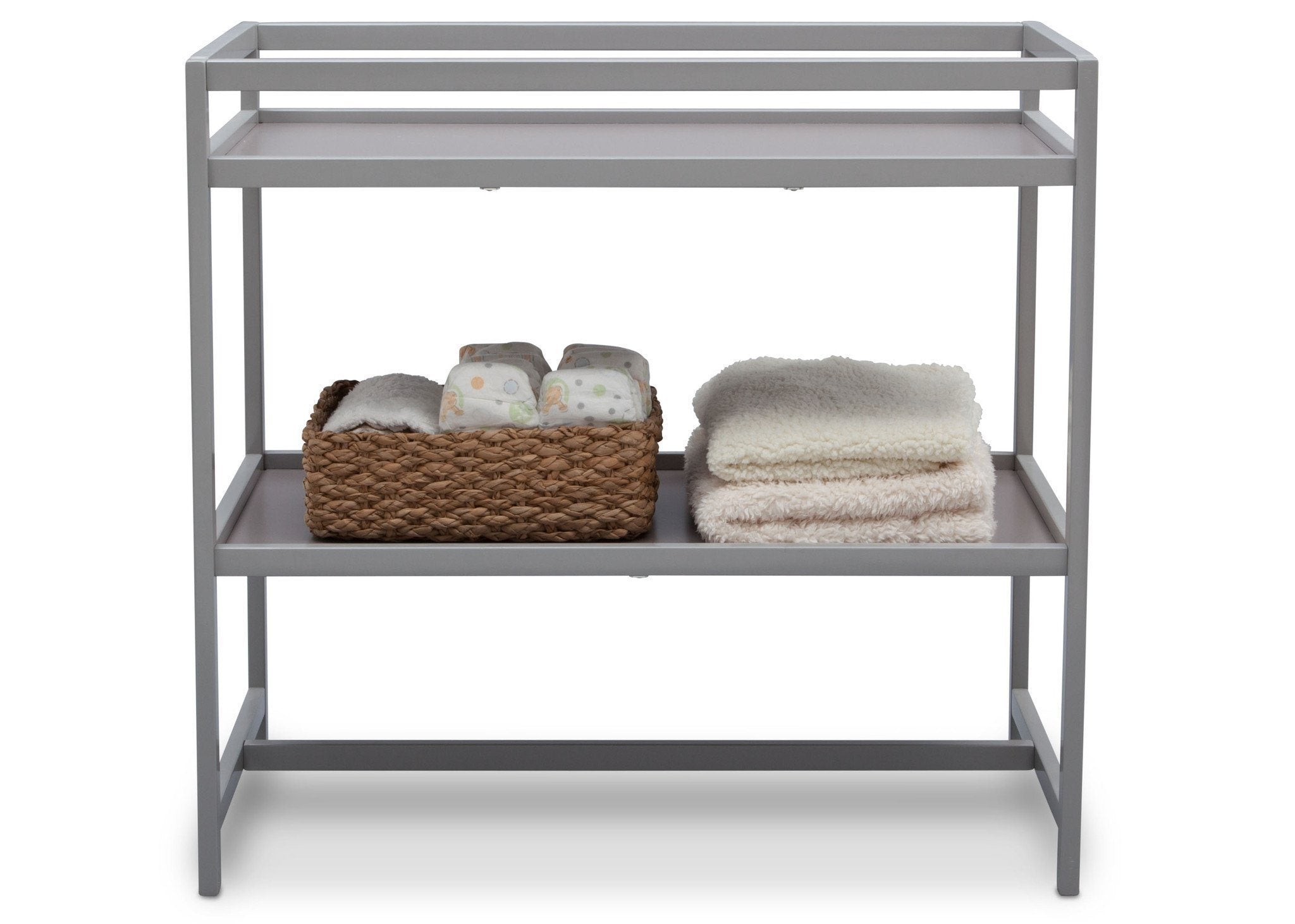 Baby Changing Table with Storage - Sturdy Wooden Nursery Dresser for Diaper Changing & Organization | Perfect for Newborns, Toddlers & Daycare Use