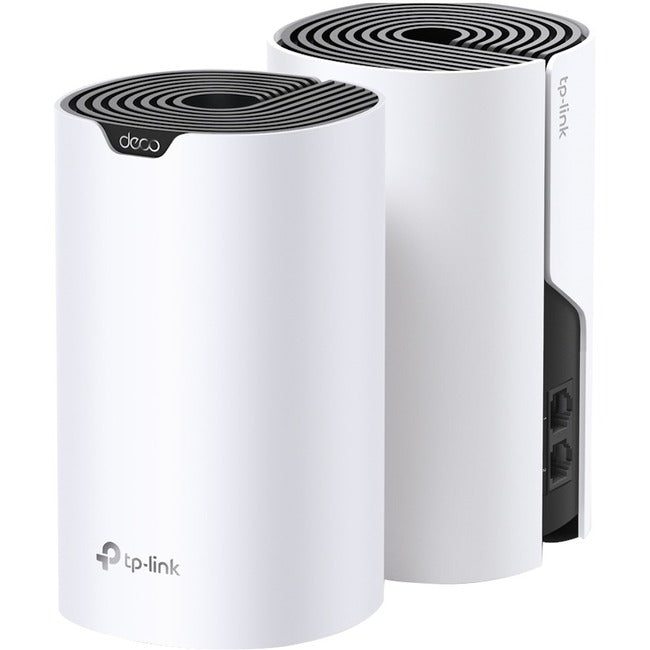 2-Pack AC1200 Whole Home Mesh WiFi System - Dual Band Wireless Router with Seamless Coverage for Large Houses, Smart Homes & Gaming - Easy Setup & Parental Controls