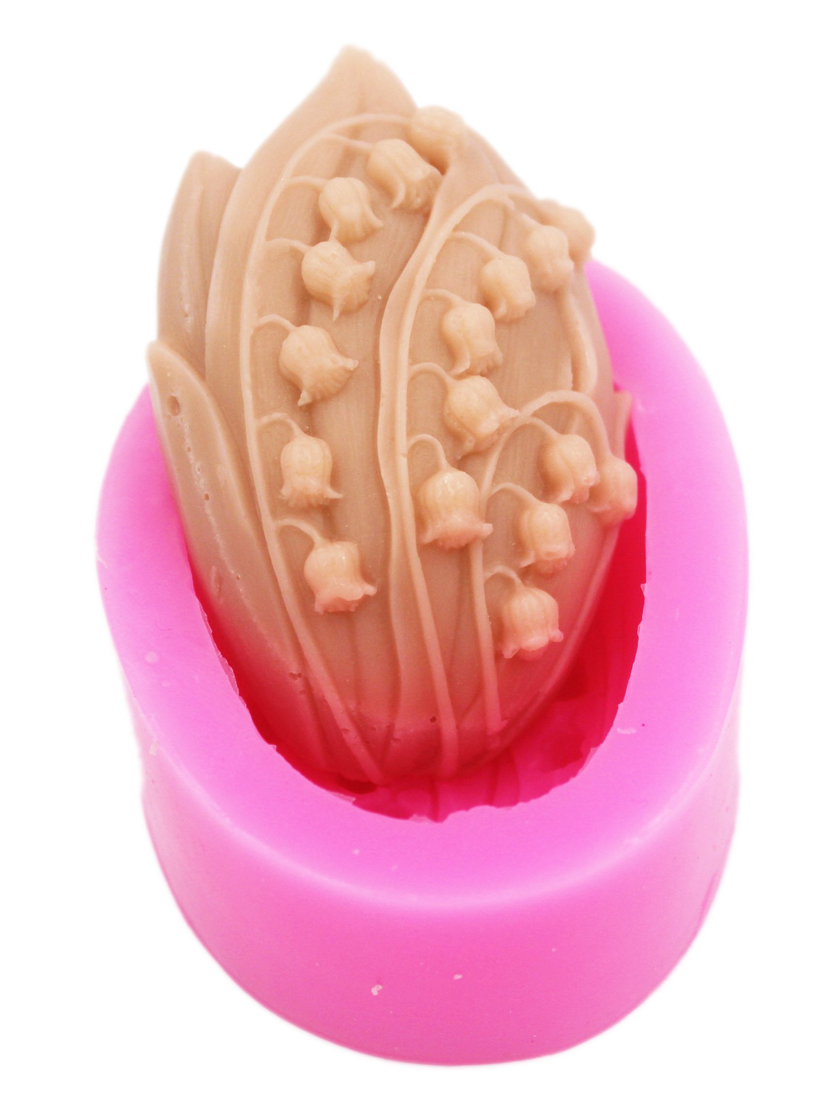 Lily of The Valley 50319 Silicone Soap Mold for DIY Handmade Soap Making - Perfect for Crafting, Bath Bombs, Candle Making & Resin Art Projects