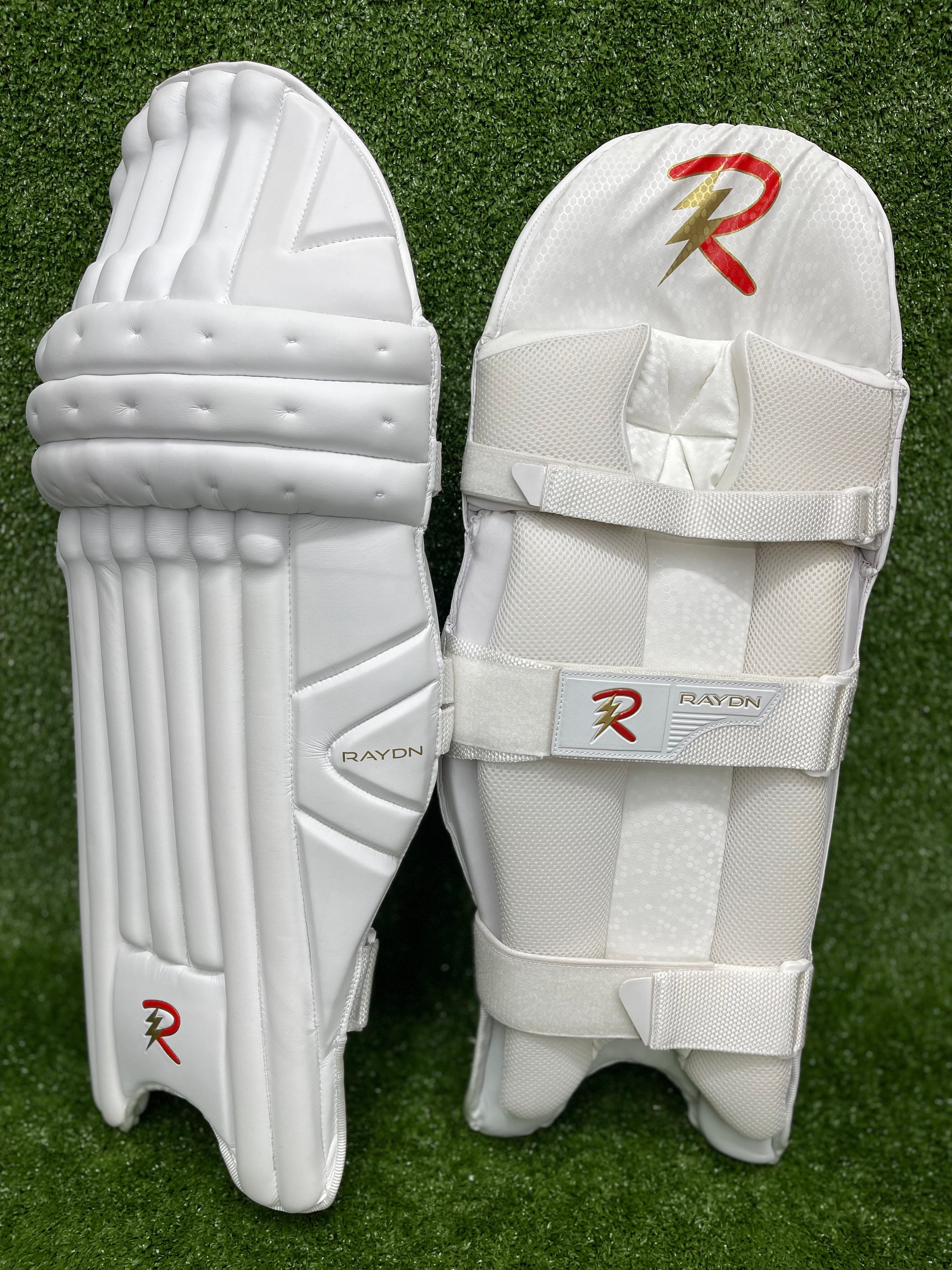 Raydn Cricket Junior/Youth Batting Pads - Lightweight Protective Leg Guards for Kids Cricket Practice & Matches - Perfect for Training, Games & School Cricket Teams