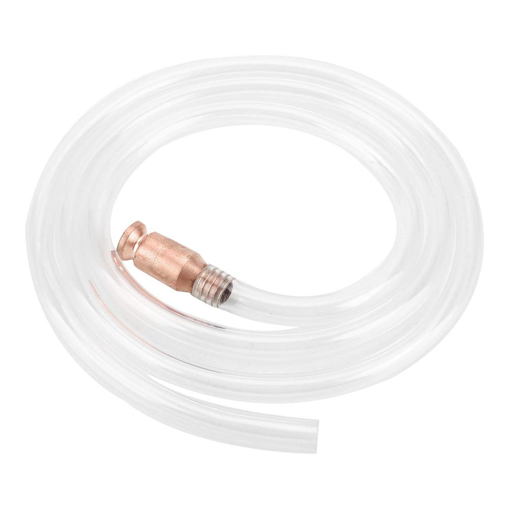 Antistatic Water Siphon Hose - 1.8m Shake-Activated Transparent Fuel Transfer Tube for Gasoline & Diesel | Safe Static-Free Siphoning for Cars, Boats & Lawn Equipment