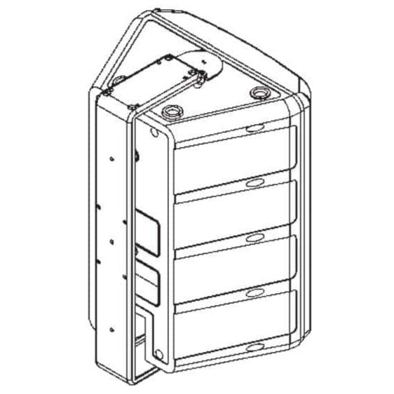 Electro Voice MB200 U Bracket Mount for SX Series Speakers - Heavy Duty Speaker Mounting Solution for Live Sound, DJ, and Studio Applications