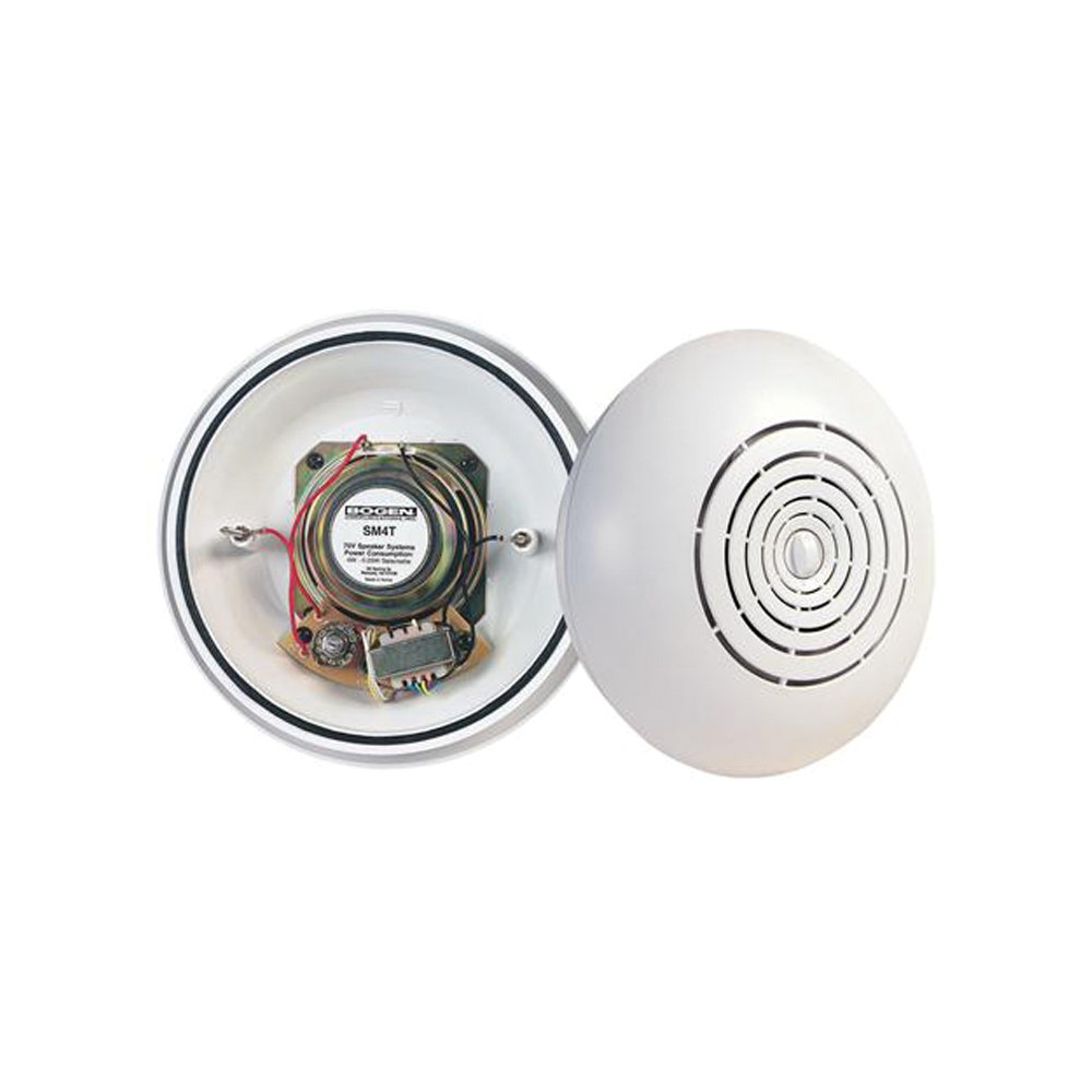 Bogen Easy Install Ceiling Speaker - High-Quality Home Audio System for Smart Home, Office & Entertainment | Wireless Bluetooth Compatible | Perfect for Background Music, Home Theater & Conference Rooms