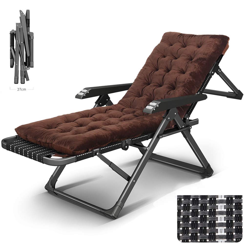 HPDOL Portable Folding Lounge Chair - Adjustable Ergonomic Garden & Pool Chair with Massage Handrail, Textile Fabric - Supports 400kg (BLCE-02) - Perfect for Outdoor Relaxation, Beach, Patio & Backyard Use