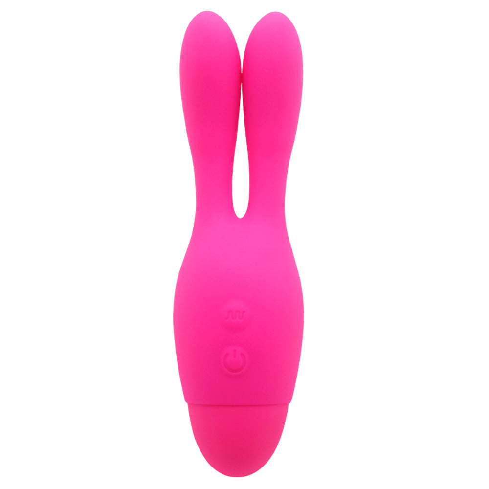 Premium Silicone Dual Tip Vibrator - Dream Bunny for Women, G-Spot & Clitoral Stimulation | Waterproof, Rechargeable Adult Toy for Couples & Solo Play | Perfect for Romantic Nights & Self-Care Moments