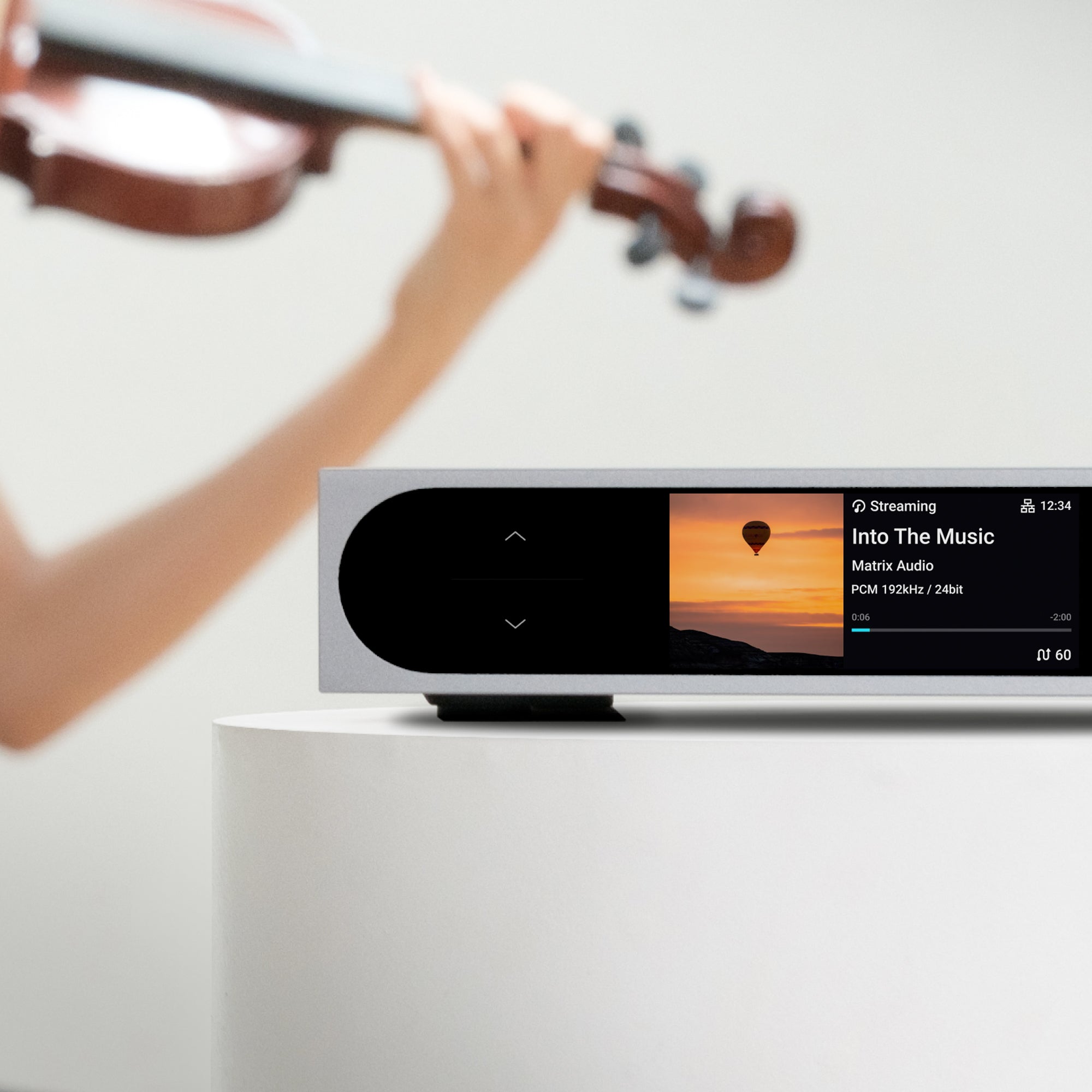 Matrix Audio Mini i 4 HiFi Music Streamer & DAC with Bluetooth 5.0 - Wireless Audio Receiver for Home Theater, Audiophile Listening & Multi-Room Streaming