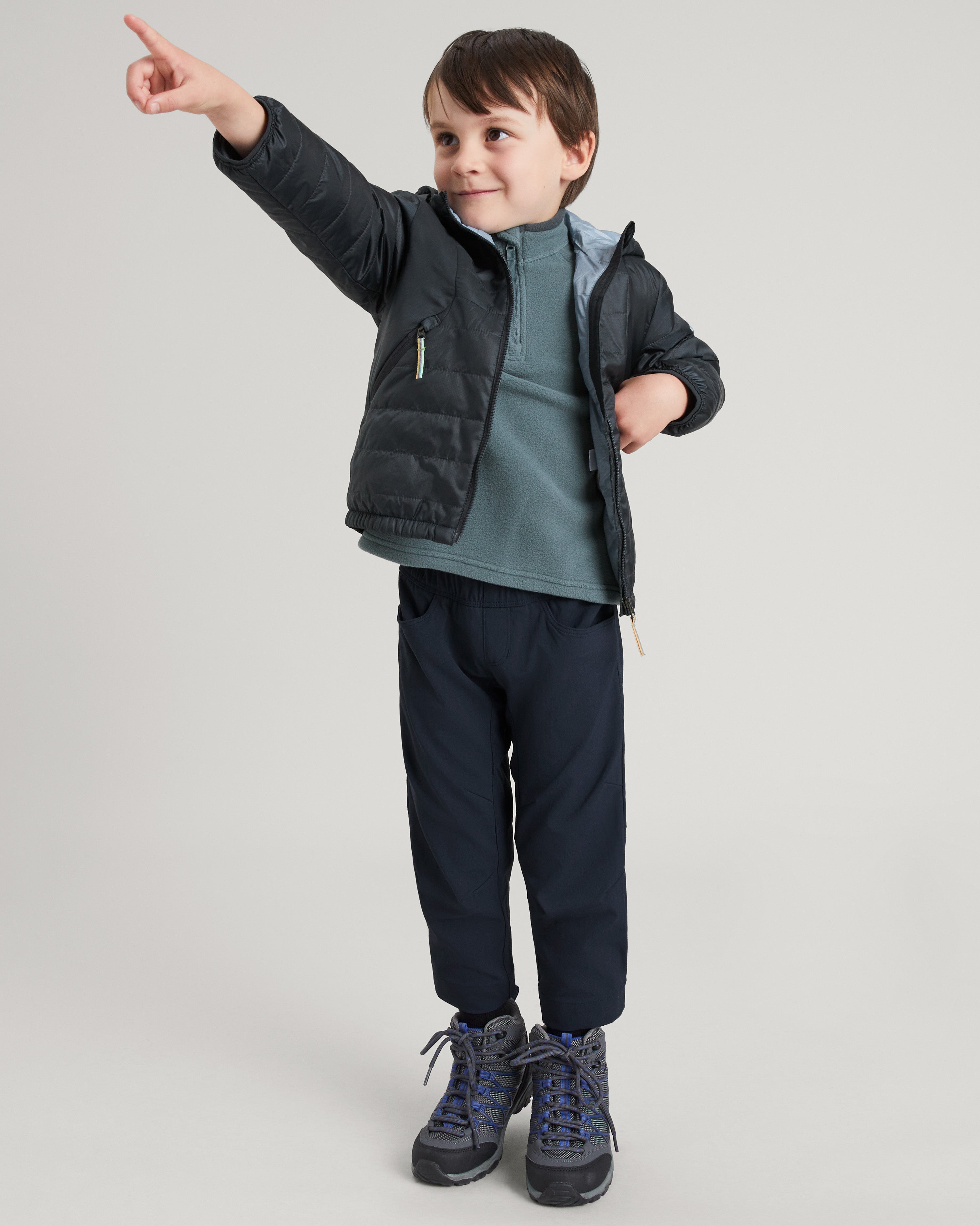 Heli R Kids' Unisex novaLOFT Hooded Jacket - Lightweight Water-Resistant Winter Coat for Boys & Girls - Perfect for Outdoor Play, School & Cold Weather Adventures