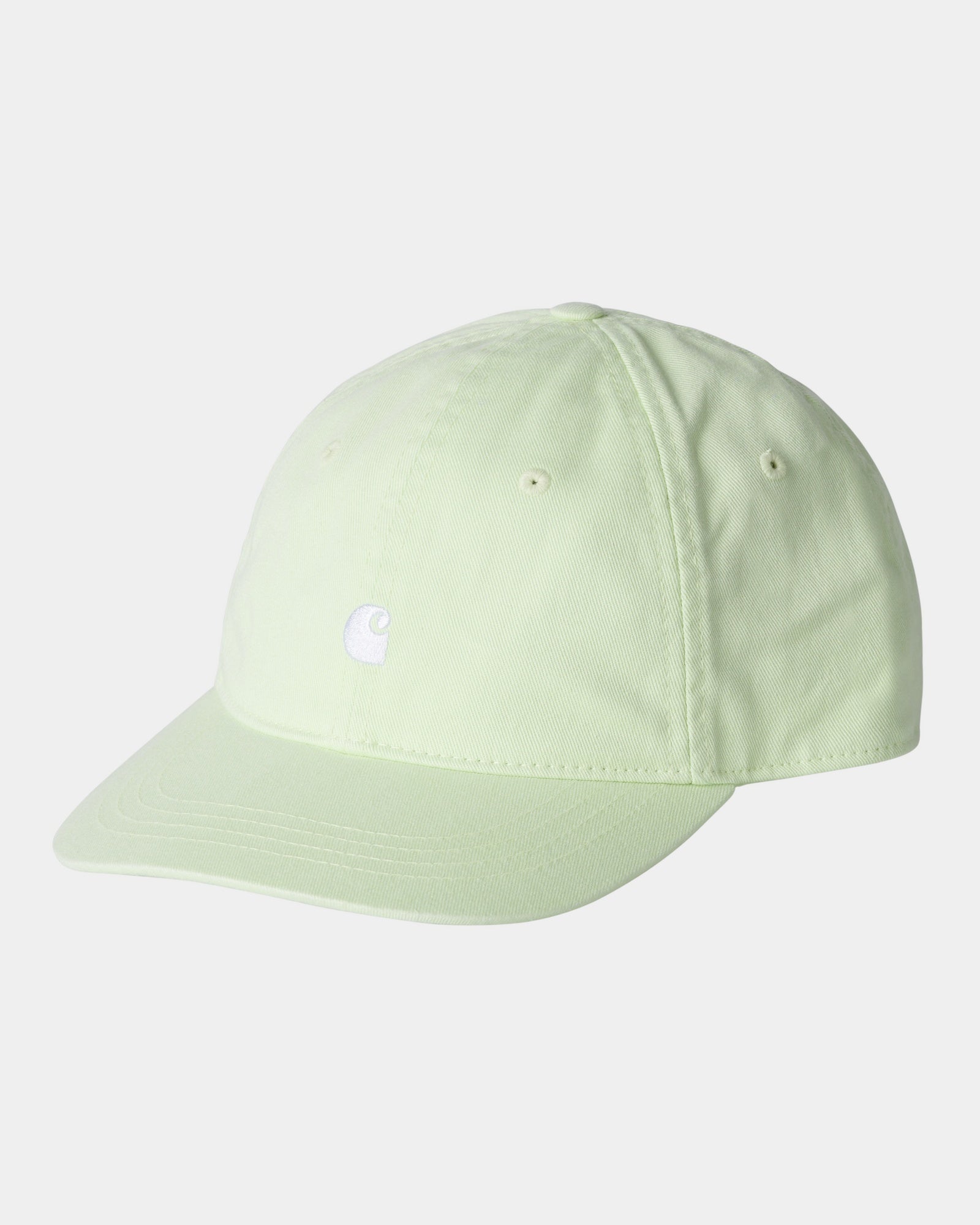 Madison Logo Cap - Stylish Air Green & White Baseball Hat for Men & Women | Perfect for Outdoor Sports, Casual Wear & Fashion Accessories