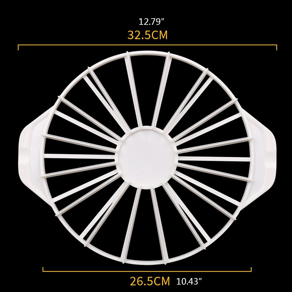 14/16 Piece Cake Divider Slicer - Round Equal Portion Marker Baking Tool for Perfect Cake Cutting - Ideal for Birthday Cakes, Wedding Cakes & Dessert Presentation
