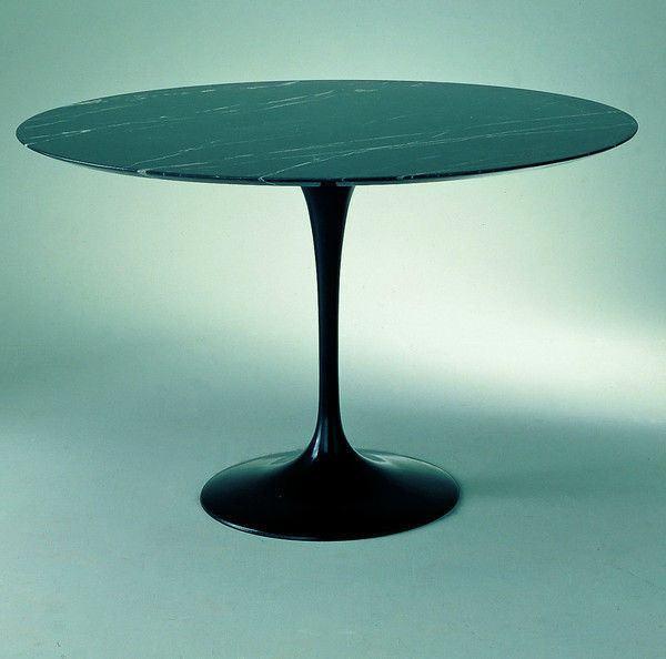 Eero Saarinen Tulip Table - 48 Inch Round Dining Table for Modern Home | Mid-Century Modern Design | Perfect for Dining Room, Kitchen or Office