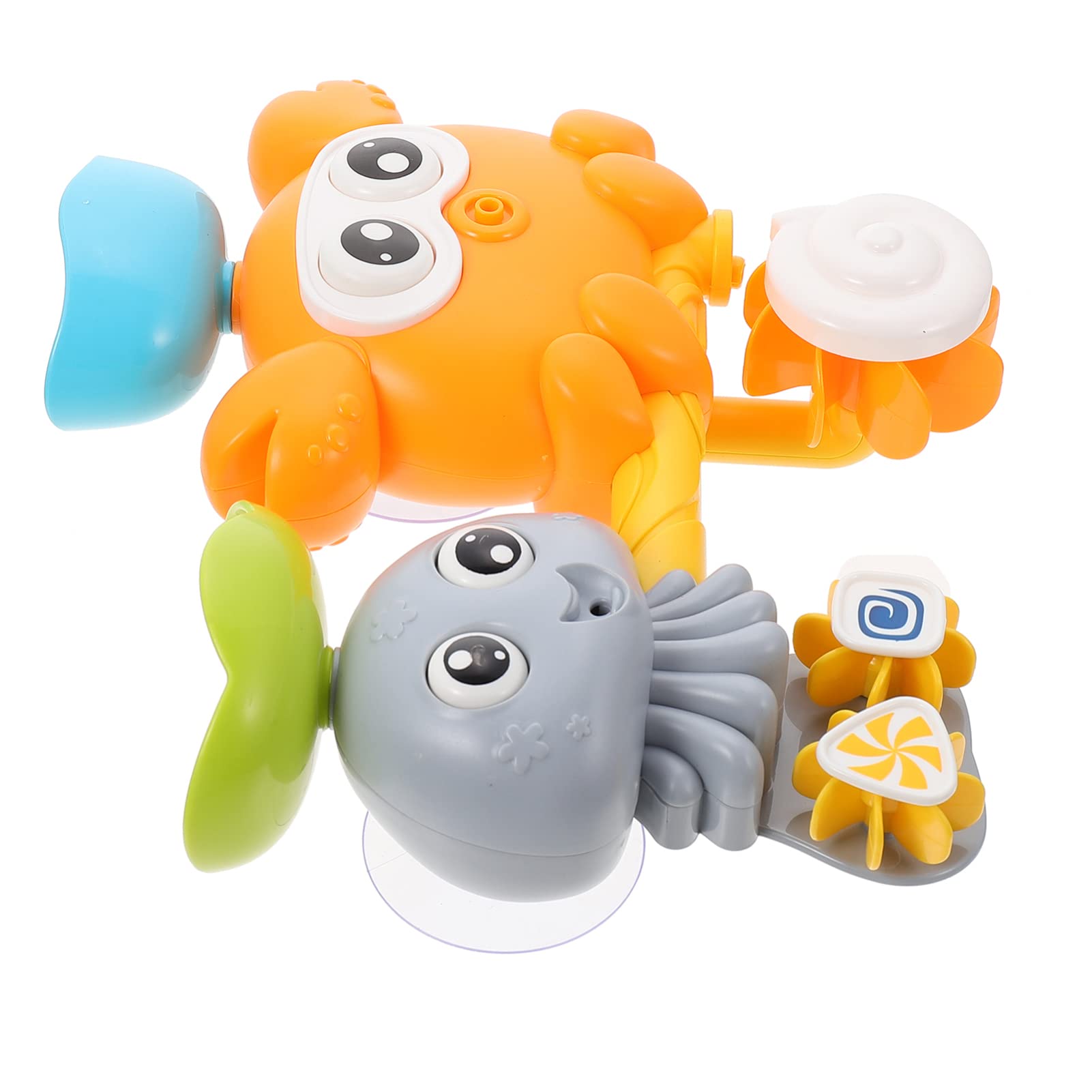 VICASKY 2-Pack Water Toys for Bathtub - Fun Bath Toys for Kids, Floating Squeeze Toys for Baby Toddler Bath Time Play - Perfect for Sensory Play, Bath Time Fun & Early Learning Development
