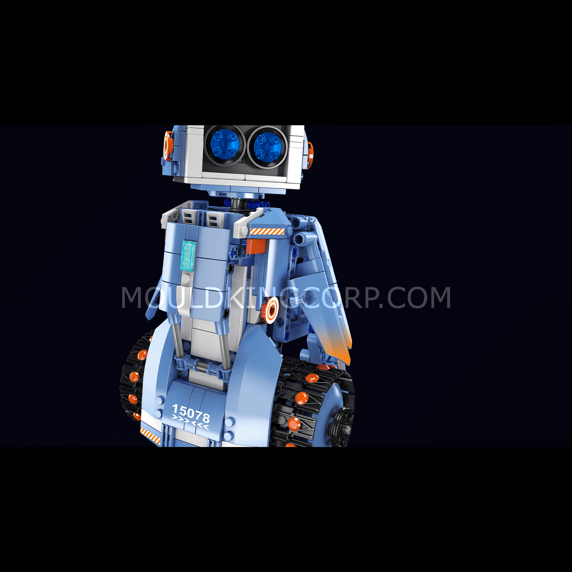 Mould King 15078 5-in-1 Robot Carl Building Set with 903 Pieces - STEM Educational Toy for Kids & Adults, Perfect for Creative Play, DIY Projects, and Robot Enthusiasts