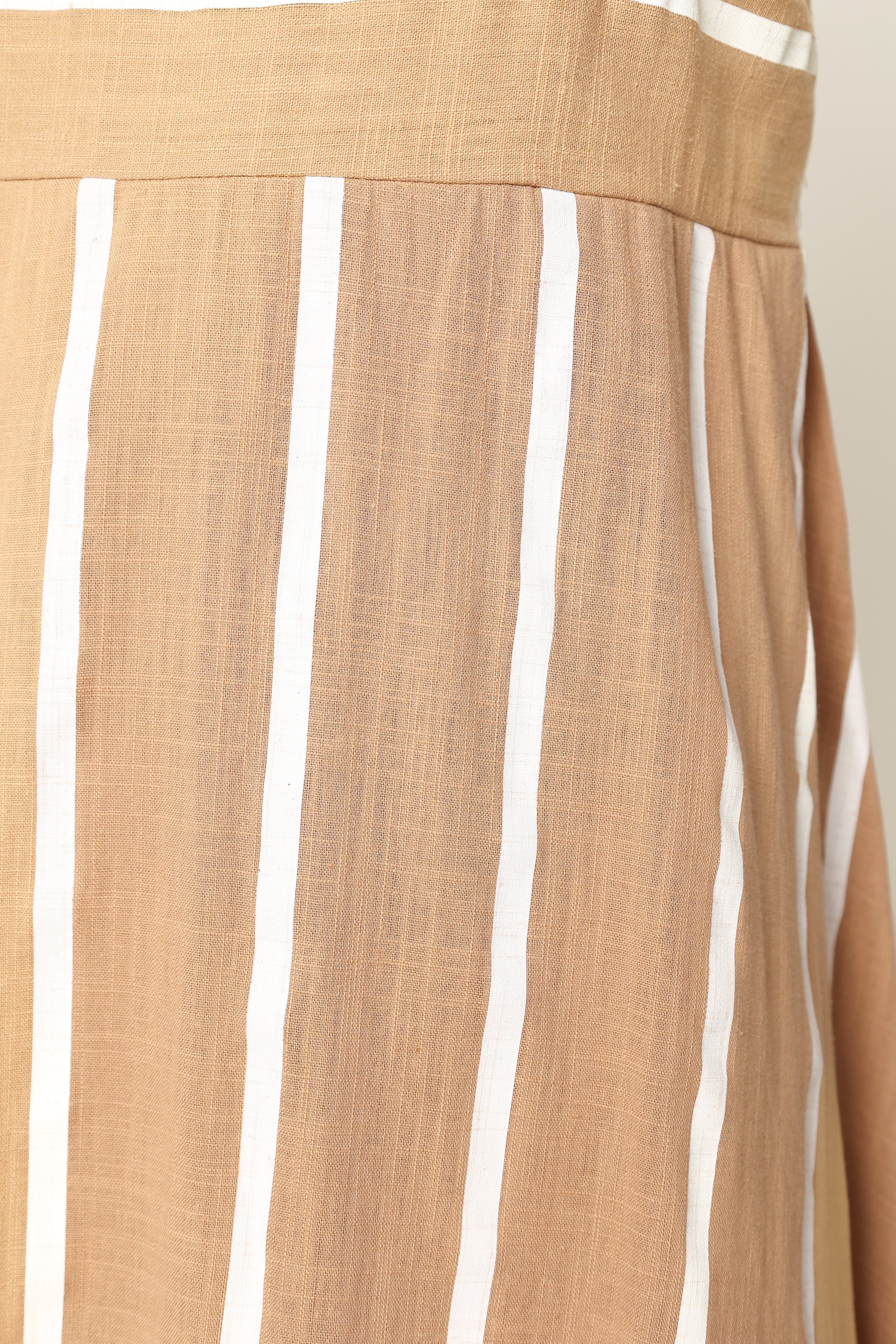 Brea Maxi Dress for Women - Tan Striped Flowy Summer Dress | Beach, Vacation & Casual Wear