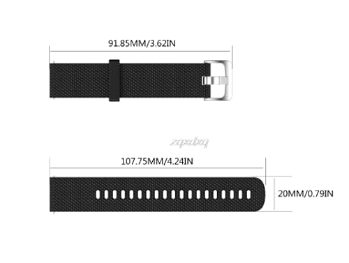 Suunto 3 Fitness Replacement Silicone Watch Band - Adjustable Sport Strap Compatible with Suunto 3/Suunto 3 Fitness - Perfect for Running, Gym & Outdoor Activities