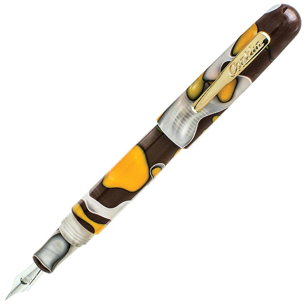 Conklin All American Fountain Pen - Yellowstone Limited Edition Luxury Writing Pen for Calligraphy & Signature - Perfect for Gifts, Collectors & Office Use