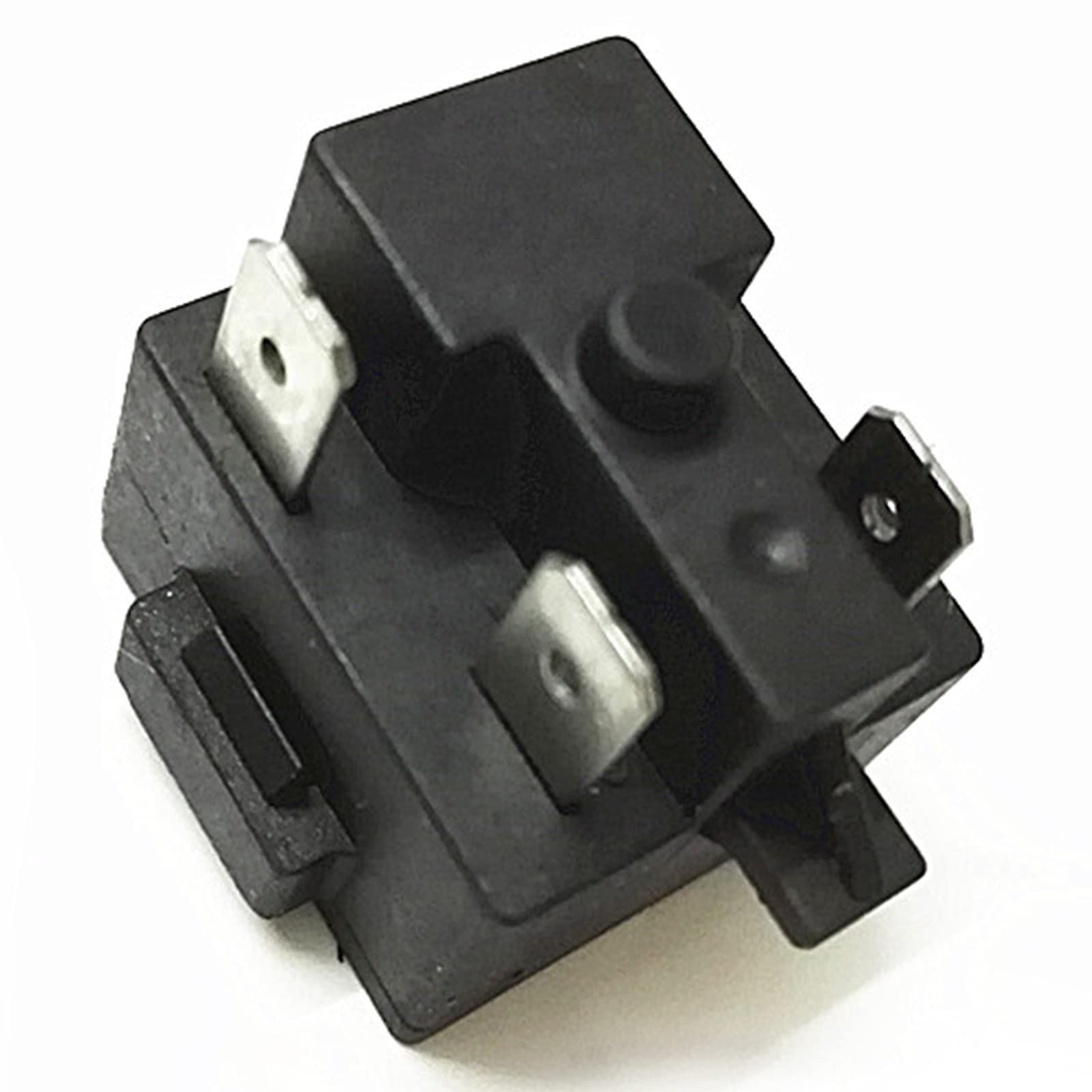 PTC Starter Relay 3 Pin - QPE2-A15MD3 Refrigerator Compressor Starter Relay for GE, Whirlpool, Frigidaire | Replacement Part for Fridge Freezer Cooling System