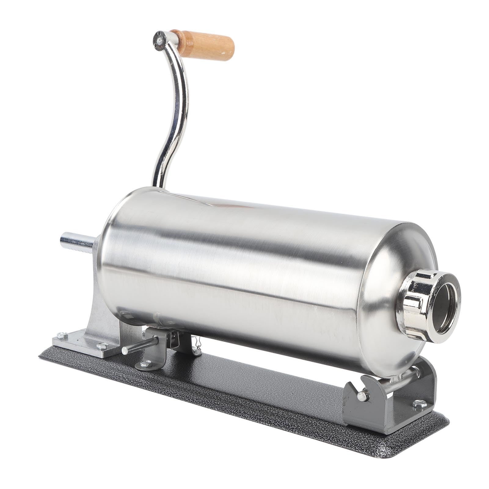 3L Stainless Steel Sausage Stuffer - Manual Meat Filling Machine for Homemade Sausages | Durable Kitchen Sausage Maker Kit for Home Butchering, Hunting & BBQ Parties