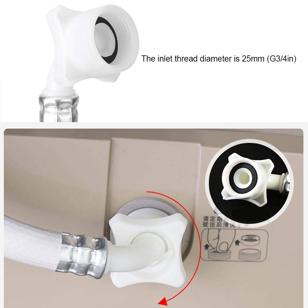 1.5m G3/4 Universal Washing Machine Hose - Bathroom & Home Plumbing Accessories for Laundry & Kitchen