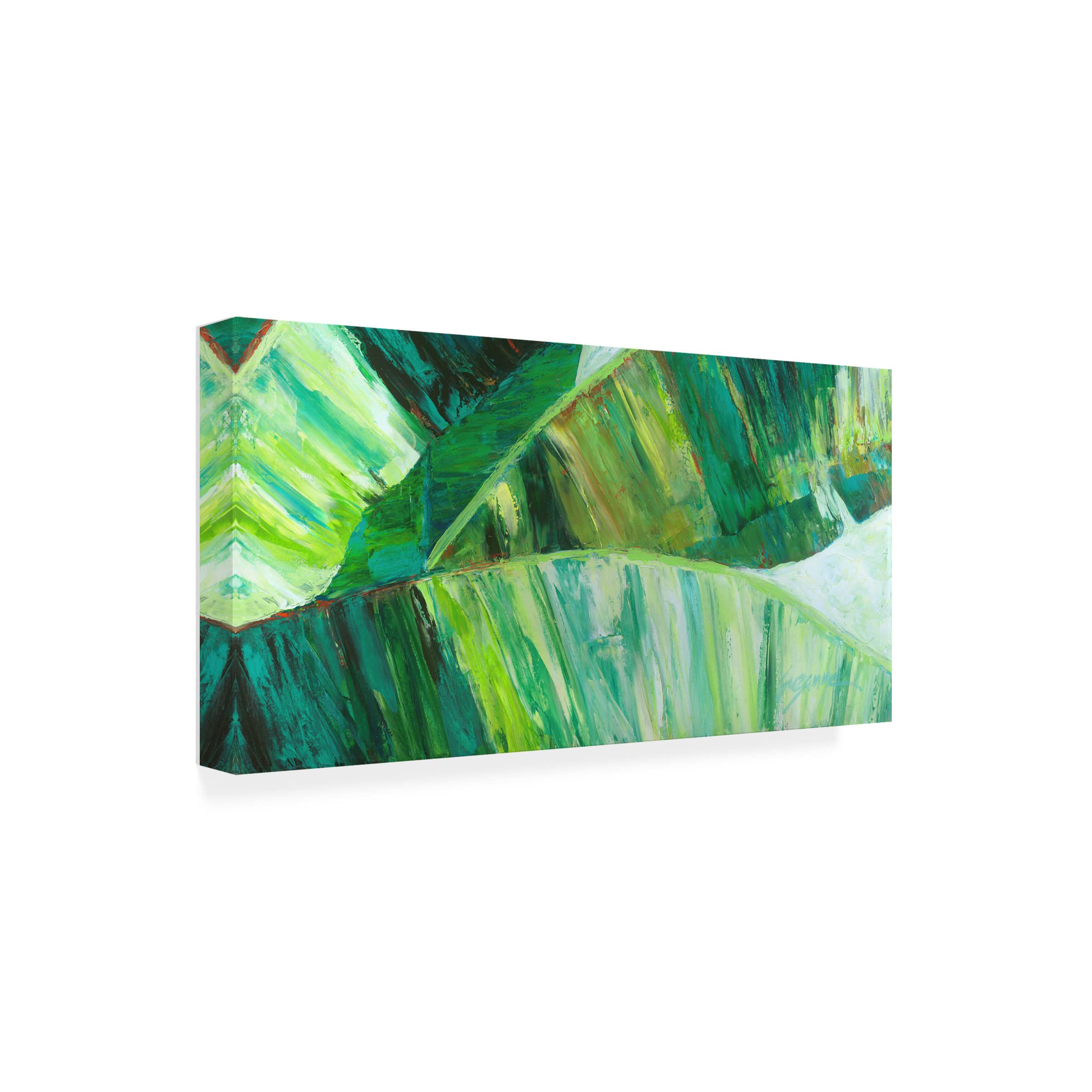 Trademark Fine Art 'Goin Bananas II' Canvas Wall Art by Suzanne Wilkins - Vibrant Monkey Painting for Living Room, Bedroom & Office Decor