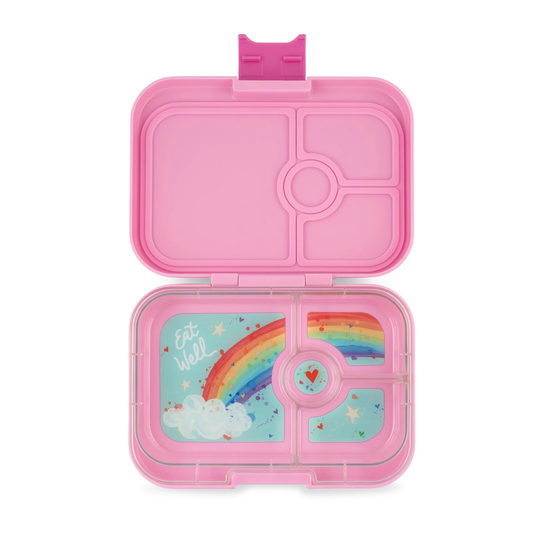 Yumbox Panino Lunch Box - Leak-Proof Bento Container for Kids & Adults | Power Pink | Perfect for School, Work, Picnics & Travel