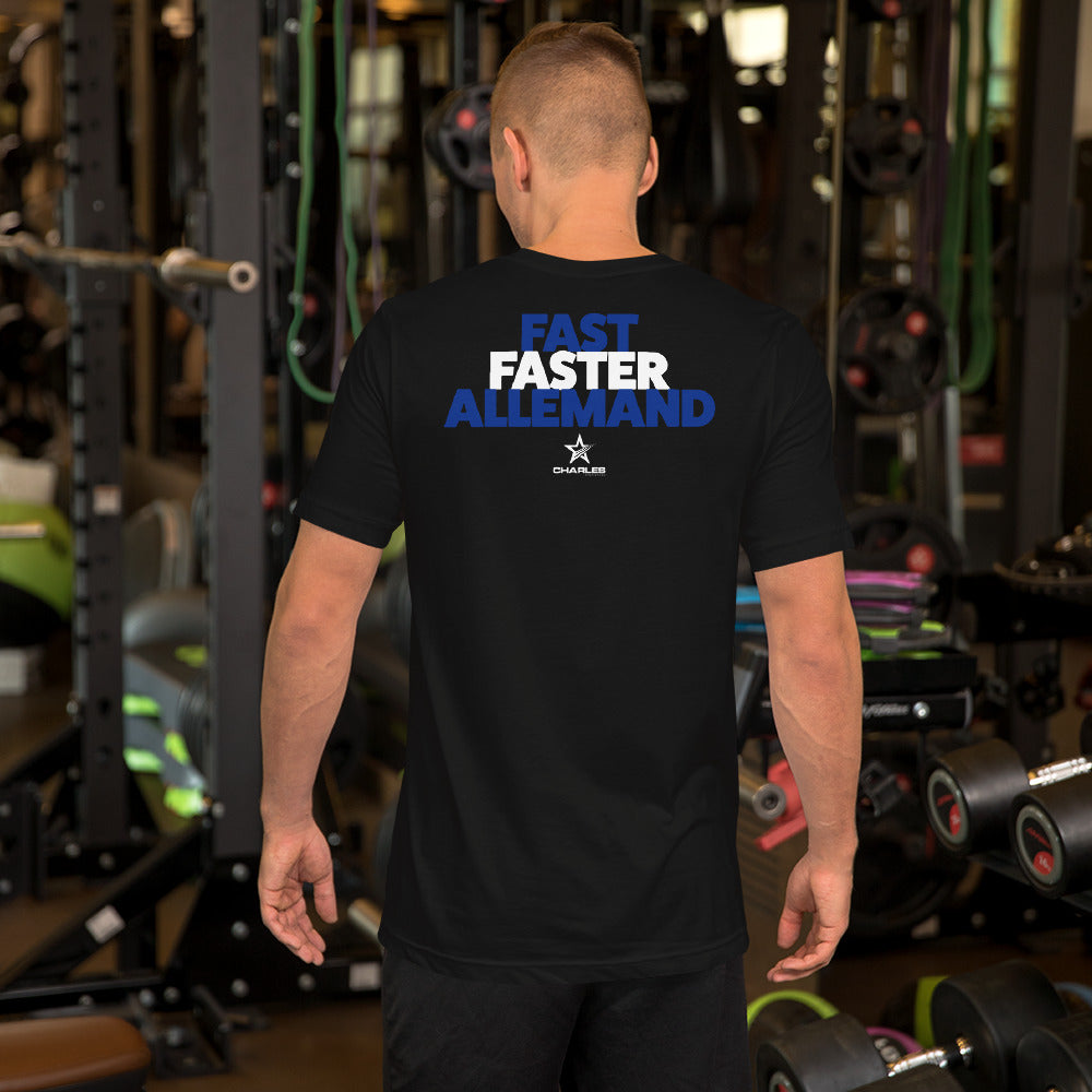 Julie Allemand Black Unisex T-Shirt - Comfortable Cotton Tee for Men & Women - Perfect for Casual Wear, Sports, and Gifts
